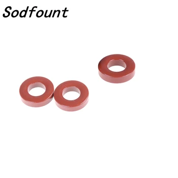 Inti Toroid Ferit Besi T130-2 33*20*11 mm Untuk Induktor Inti serbuk besi Cincin Merah 10 permeability