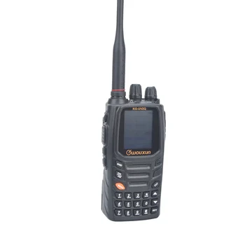 KG-UV2Q radio dua arah Pengulang Lintas Pita Ganda UV Tujuh Pita RX 10W Walkie talkie Analog FM UHF VHF Wouxun