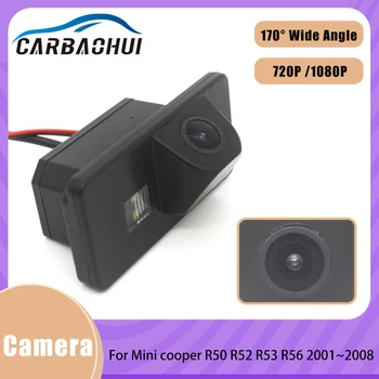 Kamera Tampak Belakang Mundur Mobil Aksesori Cadangan Parkir KAMERA Penglihatan Malam Tahan Air untuk Mini Cooper R50 R52 R53 R56 2001~2008