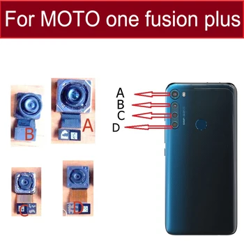 Kamera Utama Belakang Depan Untuk Motorola Moto One Fusion Plus Suku Cadang Pengganti Modul Kamera Selfie Depan Belakang