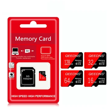 Kartu sd Micro tf Asli 256gb 128gb 512gb Kartu TF sd Mini C10 U3 Kartu Memori Flash 8GB 16GB 32GB microsd 64gb untuk Ponsel Cerdas
