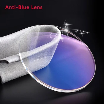 Kirka Anti-Blue Ray Lens 1.56/1.60/1.67/1.74 Indeks CYL 0.5-2.0 D Membaca / Lensa Kacamata Miopia Lensa Resep
