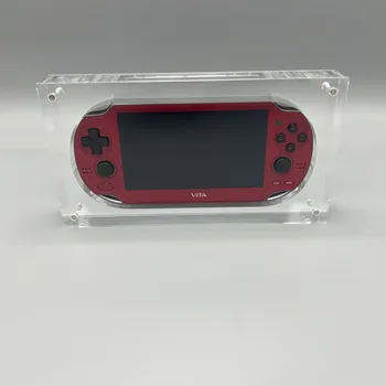 Kotak penyimpanan Konsol penutup magnetik akrilik transparansi Tinggi untuk PlayStation VITA PS VITA 1000 PSVita2000