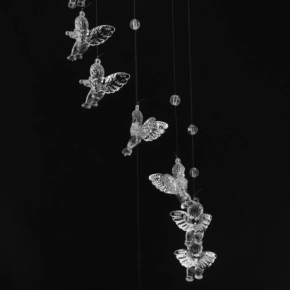 Kreatif Antik Lonceng Angin Beruntung Bersenandung Burung Kupu-kupu Lonceng Angin Pintu Gantung Liontin Halaman Rumah Dekorasi Taman - 4