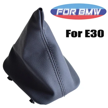 Kulit Manual Tombol Pemindah Gigi Tuas Pemindah Pelindung Kaki Boot Cover Case untuk BMW E30 E36 E39 E46 E60 E81 E82 E87 E88 E90 E91 E92 E93
