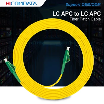 LC APC Kabel Patch Serat Optik mode tunggal LC LC SM 2.0 mm 3.0 mm 9/125um Kabel Patch Serat FTTH Jumper Serat Optik 1m 3m 5m 10m