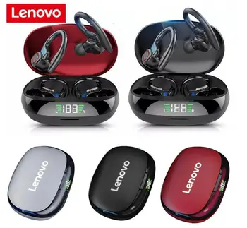 Lenovo Bluetooth earbuds S730 TWS Headphone Nirkabel Earphone Musik Olahraga Headset Bisnis Tahan Air untuk Semua Ponsel Pintar