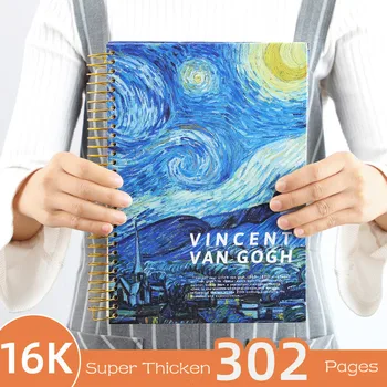 Lukisan Van Gogh 302 Halaman B5 Buku Catatan Super Tebal Jurnal Agenda Jurnal Kumparan Daun Lepas Notepad Alat Tulis