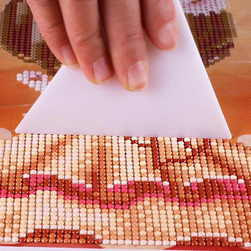 Lukisan Berlian Kit Roller dengan Koreksi Memperbaiki Alat Diy Diamond Bordir Aksesoris Menempel Erat Tetap - 5