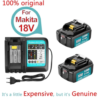 Makita-bateraií a litio de repuesto, pila de 18V mejorada, BL1860, BL1850B, BL1850, BL1840, BL1830, BL1820, BL1815, LXT-400,2022