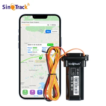 Mini Tahan Air ST-901 4 PIN Kabel dengan Relay untuk Remote Control Built-in Baterai GSM GPS Tracker untuk Mobil Sepeda Motor Kendaraan