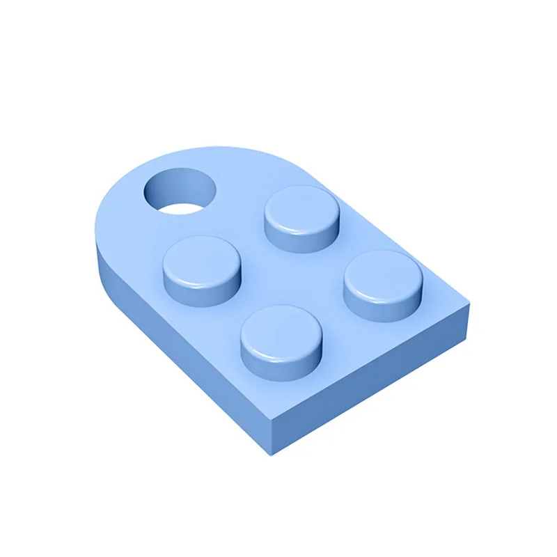 MOC Merakit Partikel 3176 Dimodifikasi 2 X 2 Blok Bangunan Bagian DIY Batu Bata Model Massal Mainan Suku Cadang Teknologi Pendidikan - 5