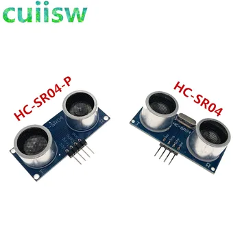 Modul Rentang Ultrasonik HC-SR04P HC-SR04 Modul Sensor Rentang Kinerja Tegangan Lebar 3-5, 5 V Lebih Kuat