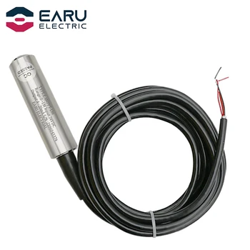 Output 4-20MA Pemancar Level Integral Sensor Level Air Minyak Cair Probe Deteksi Pengontrol Sakelar Apung 1-10m RS485 untuk Pompa