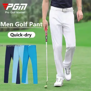 Pgm Celana Golf Tipis Celana Panjang Cepat Kering Pria Pakaian Golf Bersirkulasi Celana Olahraga Kasual Elastis Pria Musim Panas XXS-4XL Ukuran Plus