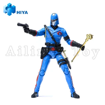 [Pre-Order] HIYA 1/18 Action Figure 4 inci Seri Mini Indah G. I. JOE Cobra Commander Anime Untuk Hadiah Pengiriman Gratis