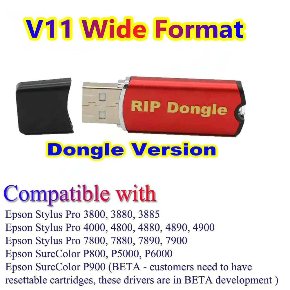 Printer Dtg Printer Dtf Rip 11 Perangkat Lunak Rip Desktop V11 Lisensi Pencetakan Format Lebar Dongle Program Kode Kunci Usb Kit Printroll - 3