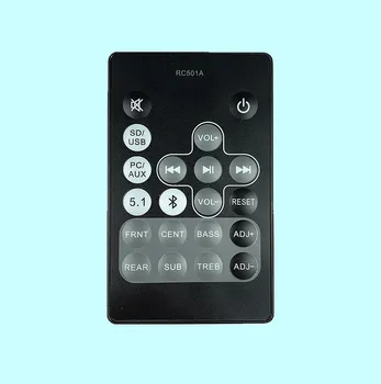 RC501A untuk Edifier R501BT Serbaguna 5.1 Bluetooth Hitam Sistem Pengeras Suara Remote Control