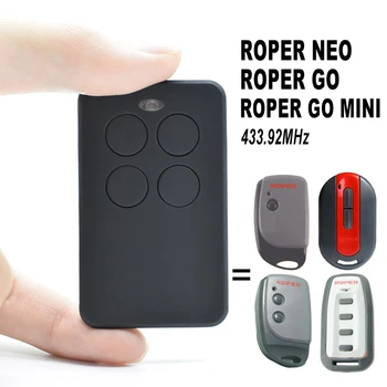 ROPER GO MINI Remote Control Salinan Kompatibel Pintu Garasi Gerbang ROPER Perintah 433MHz