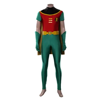 Robin Cosplay Kostum Jumpsuit Pakaian Halloween Kostum Karnaval