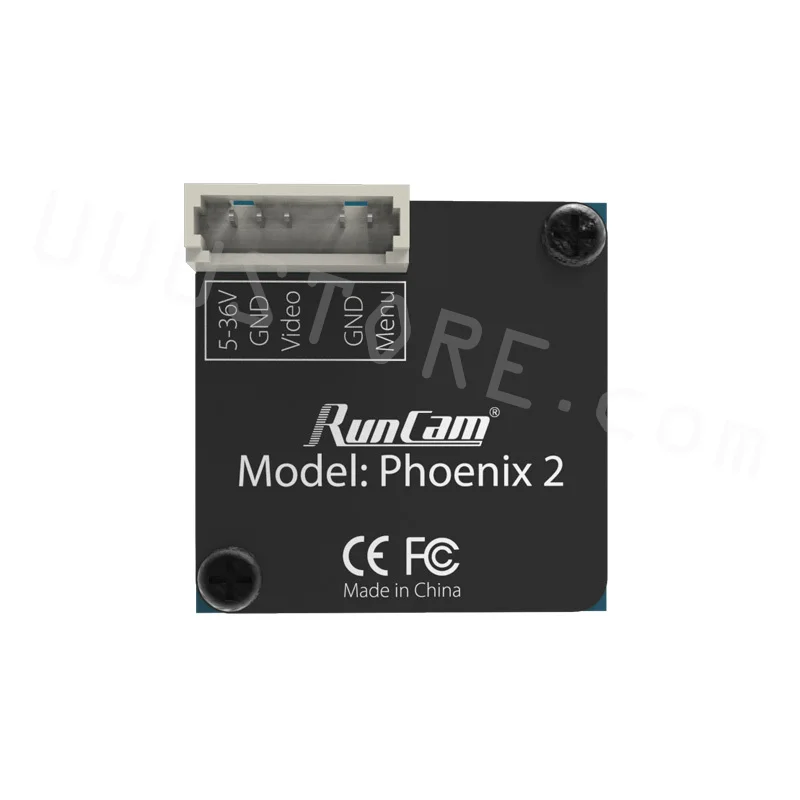  RunCam Phoenix 2 Performa cahaya rendah luar biasa 1000tvl 2.1 mm Kamera FPV Gaya Bebas Pilihan keybord PAL / NTSC yang dapat dialihkan - 5
