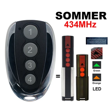 SOMMER 434.42 MHz TX03-434-4-Duplikator Remote Control Pintu Garasi XP SOMMER TX03 434 4 Pemancar Pembuka Gerbang Pintu Garasi XP