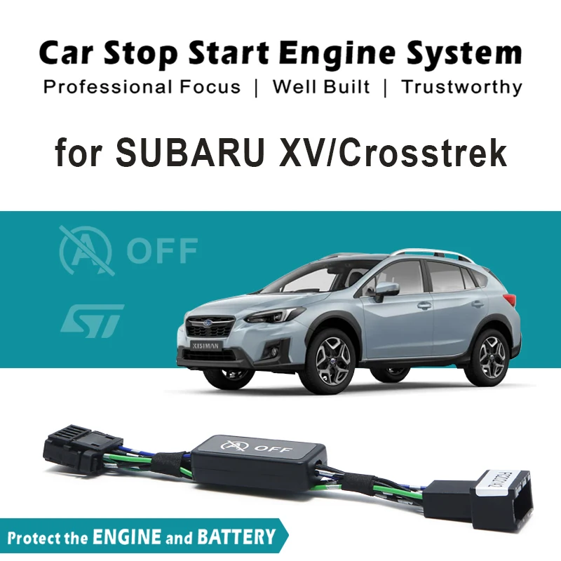 Sakelar Mulai Berhenti Otomatis untuk SUBARU XV Crosstrek GT 2017-23 Kontrol Perangkat Steker Eliminator Sistem Mesin Start Stop Otomatis Mobil - 0