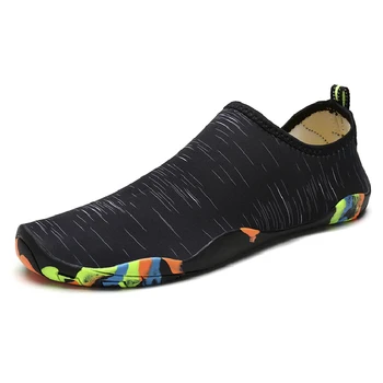 Sepatu Air Musim Panas Cepat Kering Kaus Kaki Pantai Tepi Laut Uniseks Sepatu Kets Bertelanjang Kaki Pria Berenang Hulu Sepatu Aqua Selam Olahraga Wanita