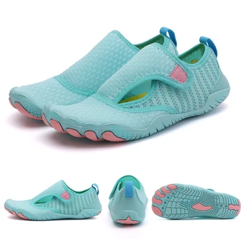Sepatu Barefoot Anak-anak Dewasa Sepatu Renang Olahraga Air Pantai Slip-on Sneakers Pria Sepatu Lari Olahraga Gym Wanita Ukuran 24-47