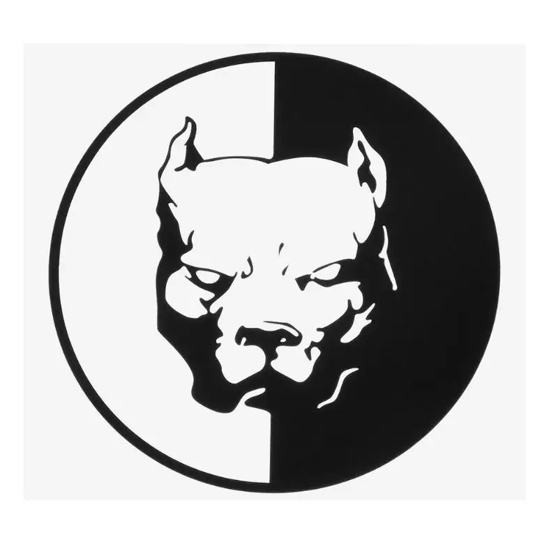 Tahan Air Pitbull Anjing Bulldog Stiker Mobil Dekorasi Stiker Auto Styling - 0