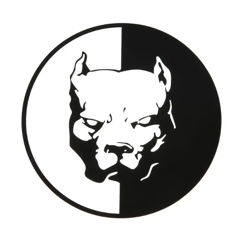 Tahan Air Pitbull Anjing Bulldog Stiker Mobil Dekorasi Stiker Auto Styling - 5