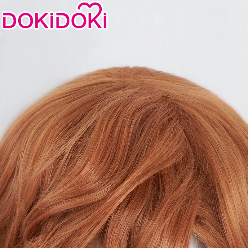 TERSEDIA Wig Nakahara Chuuya DokiDoki Wig Cosplay Anjing Liar Bungo Anime Wig Cosplay Rambut Coklat Pria Topi Chuya Halloween - 3