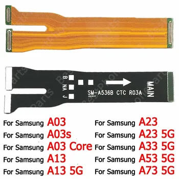 Untuk Samsung Galaxy A03 Inti A03s A13 A23 A33 A53 A73 5G Konektor Pengganti Mainboard Papan Utama Papan Utama Flex Kabel