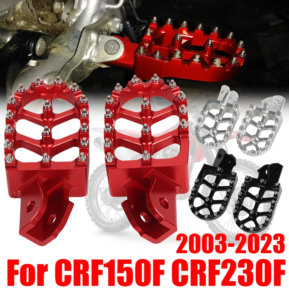 Untuk HONDA CRF150F CRF230F CRF150 CRF230 F CRF 150F 230F 150 230 F 2003-2023 Aksesori Pijakan Kaki Pijakan Kaki Pasak Kaki Pedal Sandaran - 0
