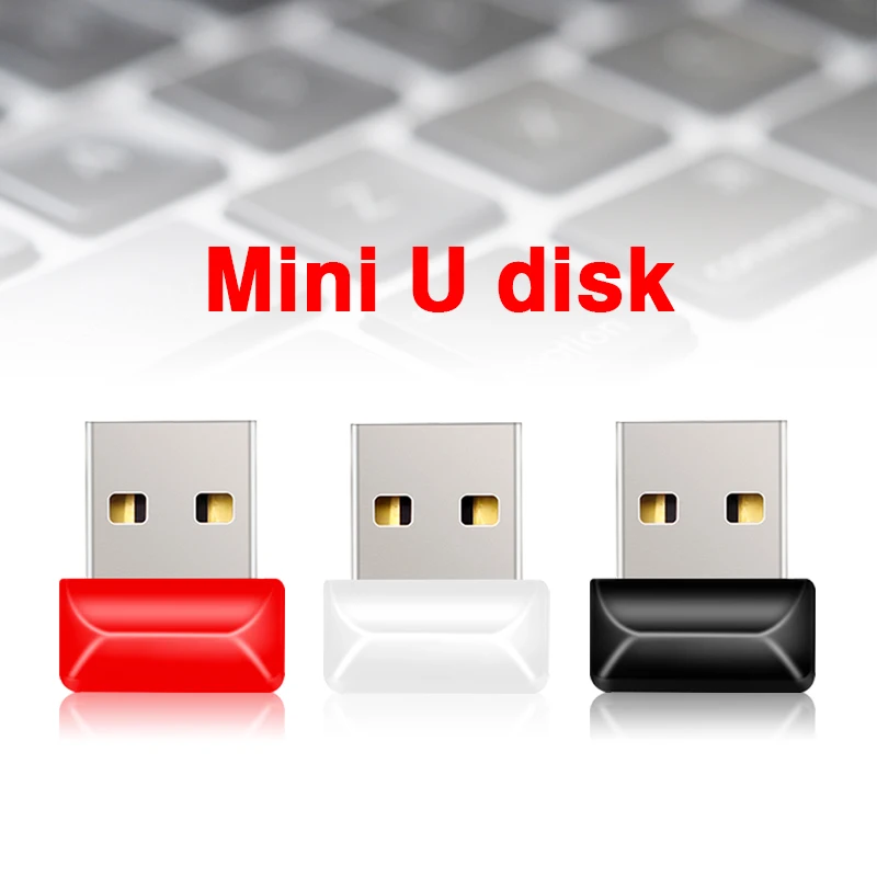 USB 2.0 Pen Drive Memori Flash Drive USB Logam 32GB 64GB Pengiriman Gratis 128GB - 0