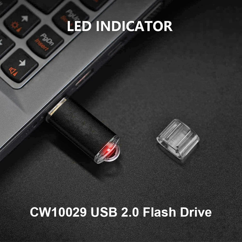 USB Flash Drive USB 2.0 Flash Drive Berkecepatan Tinggi Tutup Bening 64MB / 128MB/256MB / 512MB/1G / 2G / 4G Disk Memori USB Berkecepatan Tinggi Untuk Pernikahan - 2