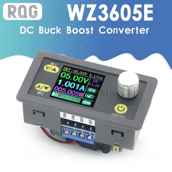 WZ3605E DC DC Buck Boost Converter CC CV 36V 5A Modul Daya Dapat Diatur Catu Daya Laboratorium Pengukur Tegangan Volt Pengukur Amper
