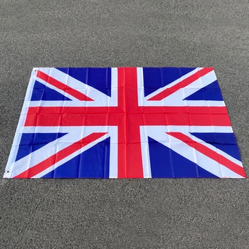 bendera aerlxemrbrae Bendera spanduk Inggris Raya 5 * 3 KAKI 90*150cm polyster nasional Inggris Raya Bendera Inggris