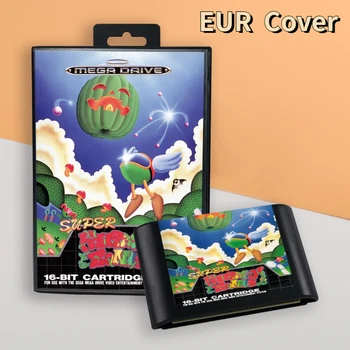 untuk Super Fantasy Zone EUR penutup kartrid game retro 16bit untuk konsol video game Sega Genesis Megadrive